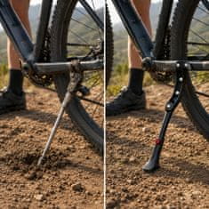 Vixson Nastavljivo stojalo za kolo, 26–31 cm, aluminijeva zlitina, za kolesa 61–74 cm | ALUSTAND