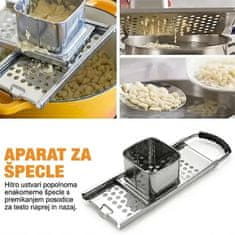 Smania Stiskalnica za špecle iz nerjavečega jekla SpaetzlePro