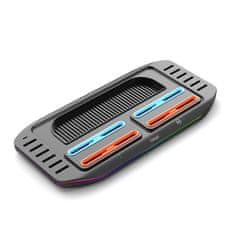 iPega SW2210 Večnamensko RGB stojalo z možnostjo polnjenja za Nintendo Switch 2 Black