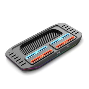 iPega SW2210 Večnamensko RGB stojalo z možnostjo polnjenja za Nintendo Switch 2 Black