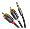 Ugreen 3,5 mm AUX na 2RCA avdio kabel, moški, 2m (10584)