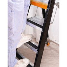 Black+Decker profesionalni protizdrsni samolepilni trak, 3m dolžina, 50mm širina, Premium površina proti zdrsavanju, notranja / zunanja uporaba, črn