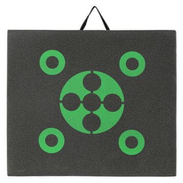 VEVOR Tarča za lokostrelstvo 40.6x45.7x27.9 cm črna prenosna