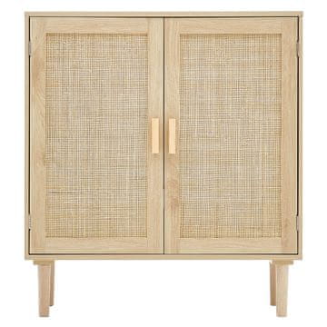 VEVOR Omara Rattan hoiukapp 80x37.5x88 cm naravna