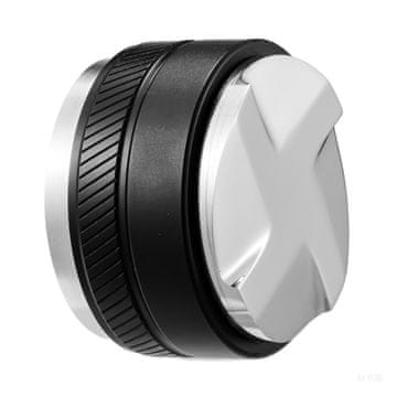 VEVOR Razdelilec za kavo nastavljiv 2-v-1 razdelilec za espresso 53 mm iz nerjavečega jekla