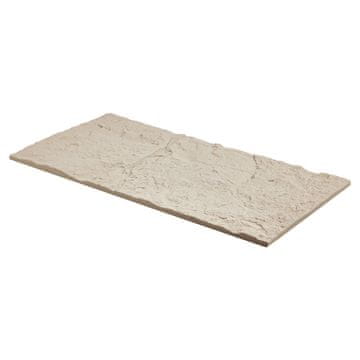 VEVOR Stenske plošče 3D imitacija naravnega kamna 120x60x3 cm rumene barve
