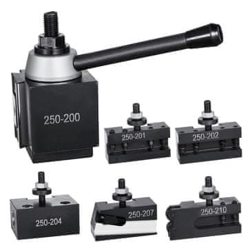 VEVOR Komplet za hitro menjavo orodja 6-delni 79.25x79.25x94.5 mm jeklo