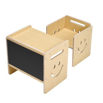 VEVOR Set mizice in stola za odvajanje 424x300x385 mm naravna, nastavljiva