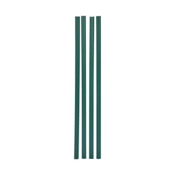VEVOR Zasebni letvici dvojne stene z krili 1130x36.5x7.8 mm zelena