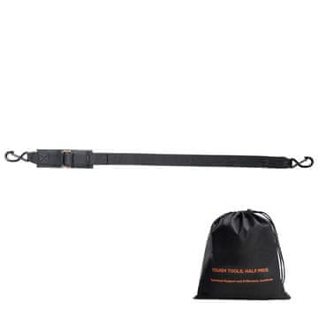 VEVOR Trakovi za zategovanje z ročnim mehanizmom 2 kosa 5.08x121.92 cm črni