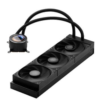 VEVOR CPU tekoče hlajenje 402x120x56 mm črno
