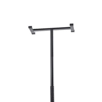 VEVOR Prenosna palica za pritrditev od tal do stropa, ročaj za oprijem, 550x215x3050 mm, črna