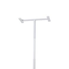 VEVOR Prenosna palica za pritrditev med tla in strop, ročaj za oprijem, 550x215x3050 mm, bela