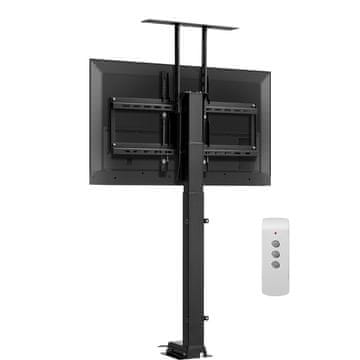 VEVOR Motorni TV dvigalo, 725x175x755-2040 mm, črno