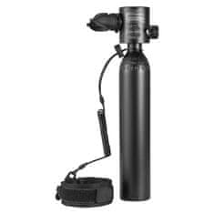 VEVOR Potapljaški jeklenka 0.5L prenosni komplet pljučnega jeklenka 7.3x36.5 cm črna
