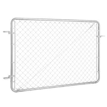 VEVOR Vrtna vrata 183x122 cm nastavljiva srebrna