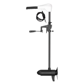 VEVOR Trolling motor 24V 39 kg potisk, 8 hitrosti z indikatorjem baterije, 1190x490x205 mm