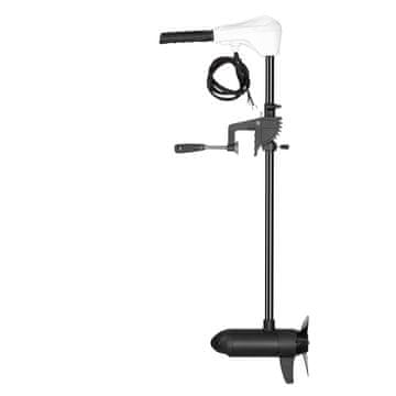 VEVOR Električni izvenkrmni trolling motor 12V, 55 lbs potisk, 8 stopenj, 76.2 cm gred