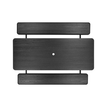 VEVOR Piknik miza z klopmi 1800x1600x755 mm črna