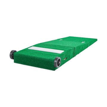 VEVOR Prenosna baza za metanje baseballa 228.6 cm zelena
