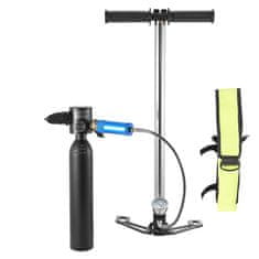 VEVOR Potapljaški jeklenka C300PLUS 7.3x36.5 cm Črna