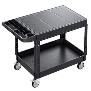 VEVOR Utility voziček 118x65x86.5 cm črn