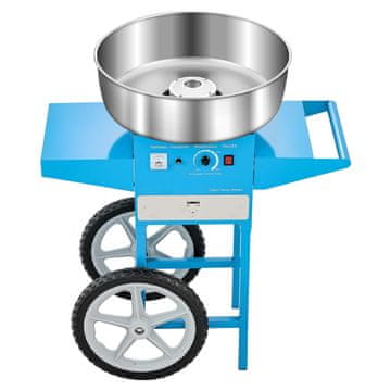 VEVOR Stroj za sladkarije iz bombaža, 52 cm posoda, 819x520x855 mm, modra