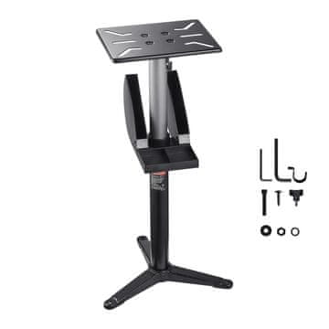 VEVOR Stojalo za brusilnik GS-E 370x370x900 mm Črno