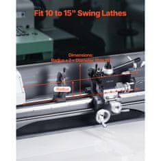 VEVOR Komplet za hitro menjavo orodja 6-delni 79.25x79.25x94.5 mm jeklo