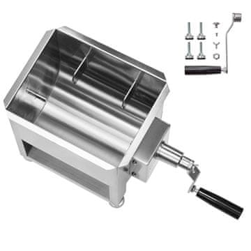 VEVOR Mešalnik mesa BX-10 520x230x455 mm Nerjaveče jeklo