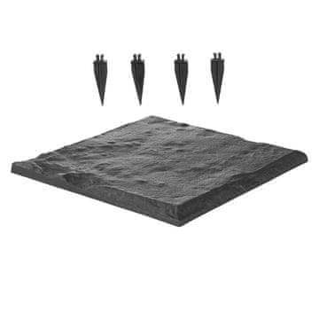 VEVOR Vrtni tlakovci 39.5x39.5x2.6 cm sivi