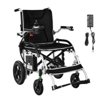 VEVOR Električni invalidski voziček 100x60x91 cm srebrne barve