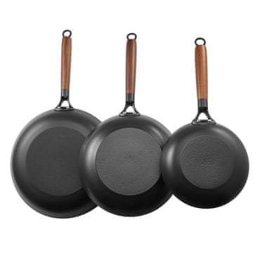 VEVOR Set ponv 3-delni 205x265x310 mm Črna