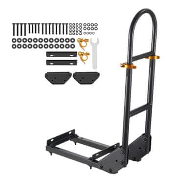 VEVOR Ročaj za golf voziček 450x235x905 mm Črn