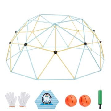 VEVOR Plezalna kupola Geometrijska kupola za plezanje 305x305x152.5 cm 453 kg