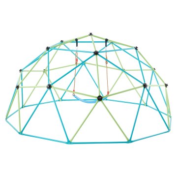 VEVOR Plezalna kupola Geometrijska kupola za plezanje z gugalnico in visečo mrežo 305x305x152.5 cm 453 kg