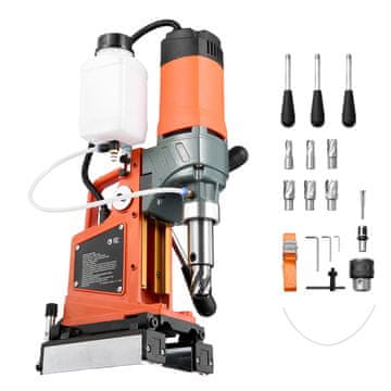 VEVOR Magnetna vrtalna preša 1400 W, premer vrtanja 50 mm, 0-850 RPM, teža 11.8 kg