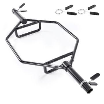 VEVOR Trap palica 142.5x58x14.7 cm črna