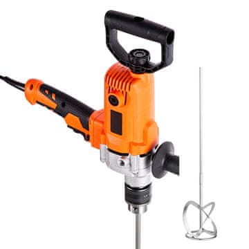 VEVOR Električni mešalnik za vrtalnik 15.89 mm z napajalnim kablom 395x490x130 mm