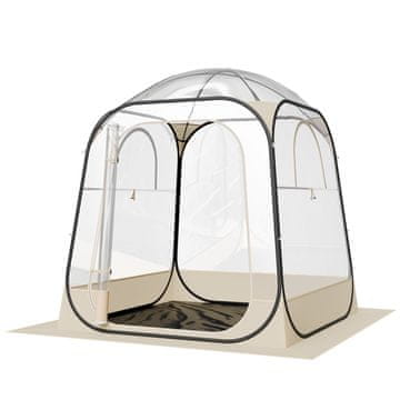 VEVOR Športni šotor 1.6x1.6x1.82 m bež