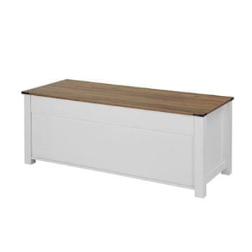 VEVOR Kavni mizica z dvigalnim vrhom 1200x500x620 mm bela