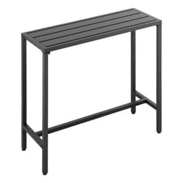 VEVOR Bar miza 100x37.5x98 cm črna