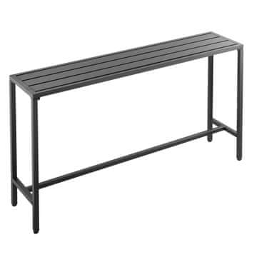 VEVOR Bar miza 160x37.5x98 cm črna