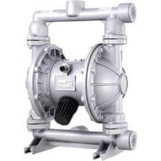 VEVOR Dvojna membranska črpalka 44 GPM 3.8x3.8 cm pnevmatska aluminijasta za prenos olja