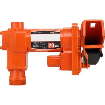 VEVOR Črpalka za prenos goriva 330x225x245 mm 12V DC 20 GPM litega železa, visok pretok