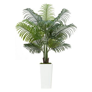 VEVOR Umetna palma Areca 900x800x1540 mm bela