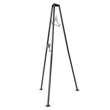 VEVOR Igralni dvigalo trinožnik 1300x1100x2750 mm črno