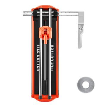 VEVOR Ročni rezalnik ploščic 554x250x100 mm oranžen