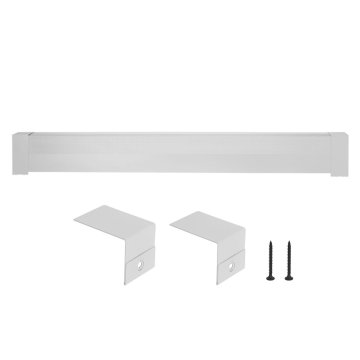 VEVOR Pokrov grelnika za podnožje Basic Series 1526x8x19.3 cm bel