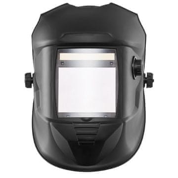 VEVOR Varilna čelada samodejno zatemnitev 100x80 mm črna